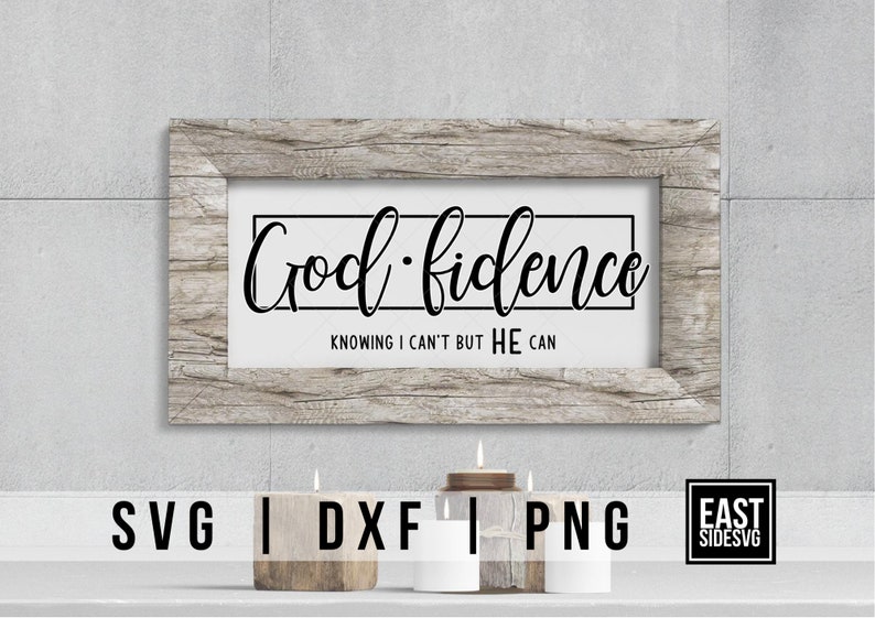Download Godfidence Svg Christian Svg Be Still and Know Svg Faith ...