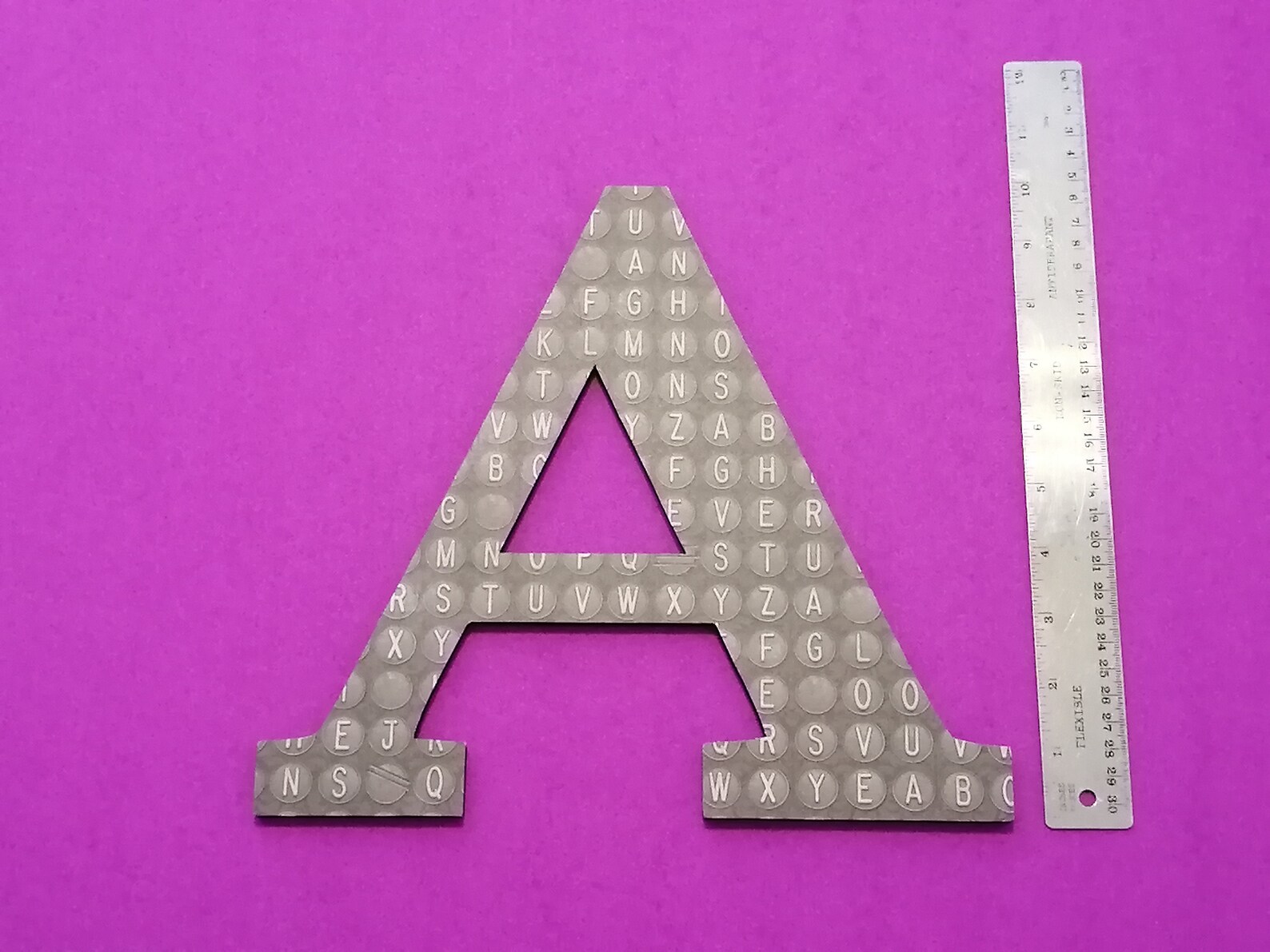 10 Inch Custom Cardstock Design Letters Custom Cardstock Etsy