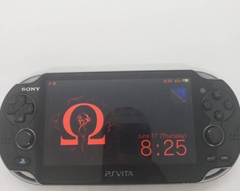 Custom God of War Theme PS Vita OLED w/ TONS Of Games *Message For Details*