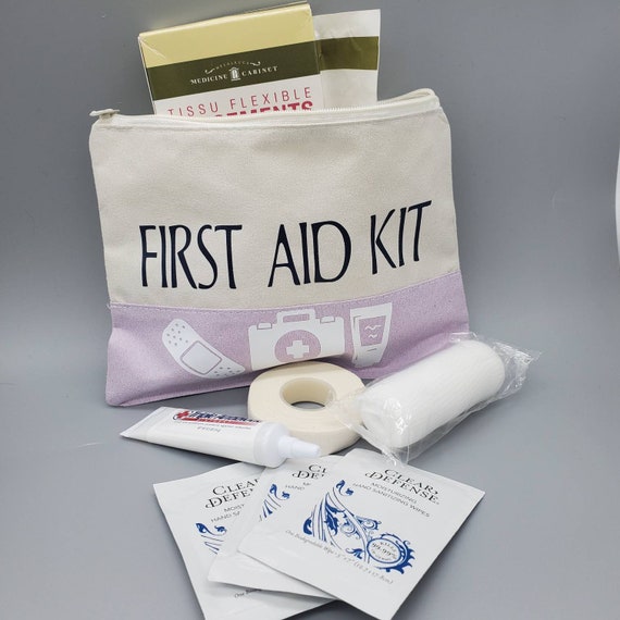 first aid bag, hangover kit, mini medical bag, the ouch pouch, gifts at work, bachelorette gift