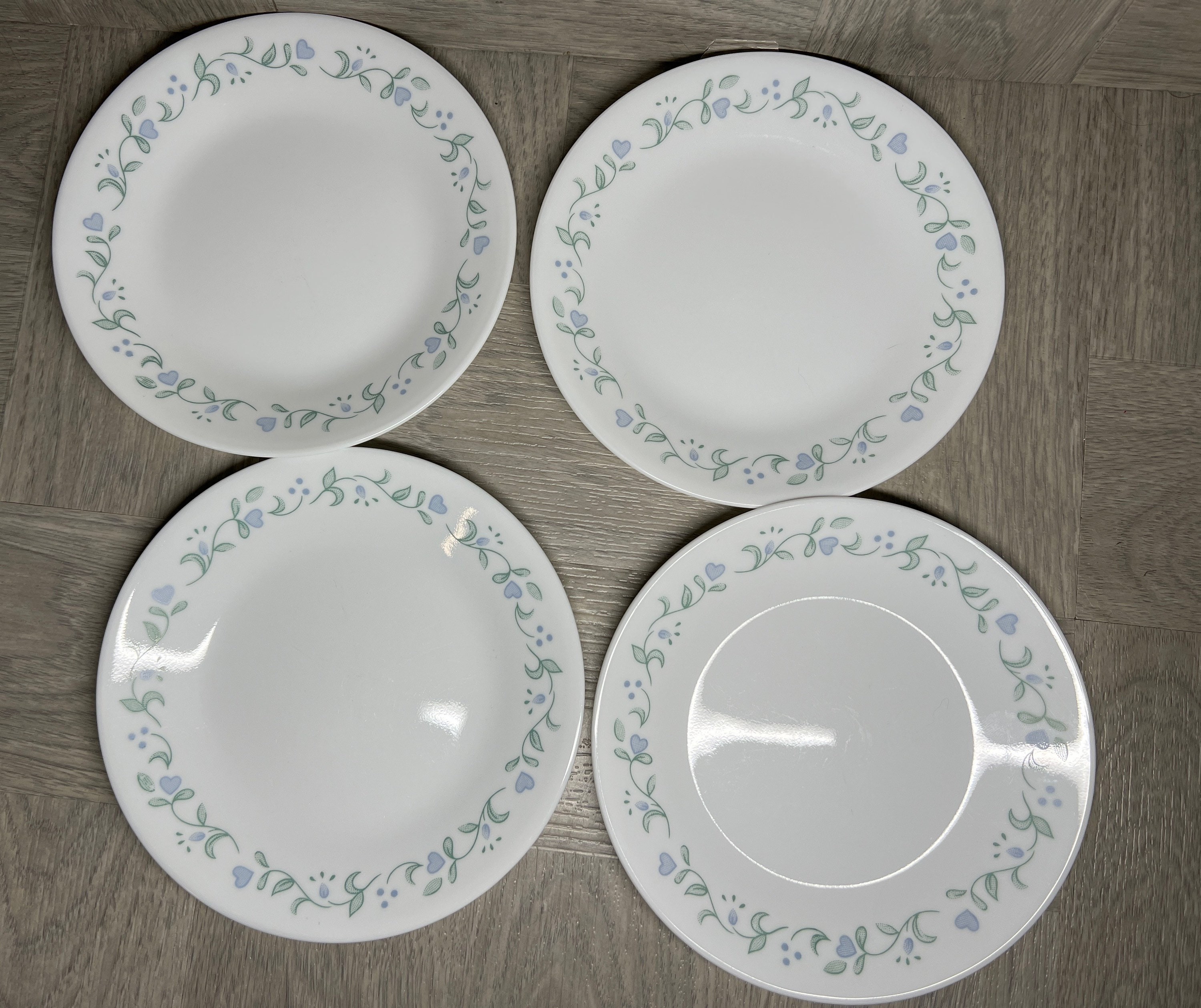 Corelle Country Cottage Bread/butter Plates Set of 4 Etsy