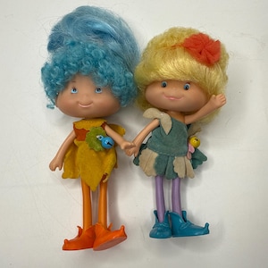 Vintage Herself the Elf dolls 1982 set of 2