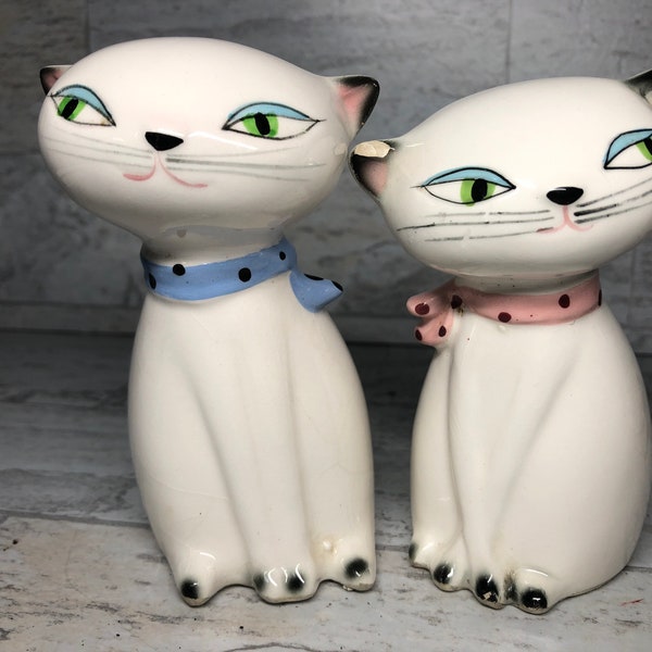 Holt Howard Siamese Cats salt and pepper shakers 1958