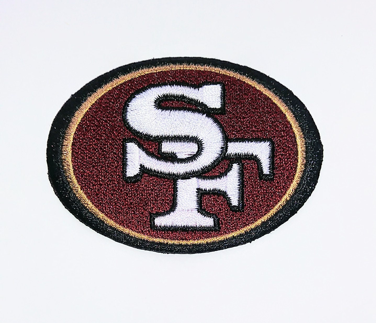 San francisco 49ers 49'ers iron on embroidery embroidered Etsy