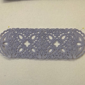 Lace Doily 5 in. x 15 in. - Lavender