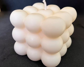 Bubble Cube Candle - Unscented