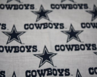 Dallas Cowboys Stoff 1 YARD Baumwolle Material Yard 36 "x 58" Fußball perfekt für Gesichtsmasken oder Handwerk