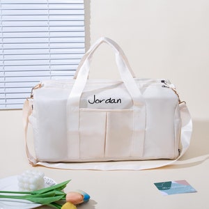 Benutzerdefinierte Duffle Taschen, personalisierte Tasche, Geburtstagsgeschenk für Kinder, Reisetasche, Reisetasche, Kindergeschenk Weekender Tasche, Tanztasche, Sporttasche, Geschenk für Mädchen