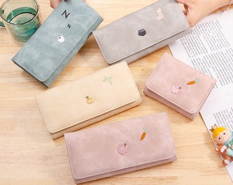 cute long wallets