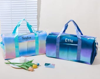Personalisierte Reisetasche, Geschenke für sie, Yoga Seesack, Benutzerdefinierte Wochenendtasche, Reisetasche, ursprüngliche Sporttasche, Krankenhaustasche