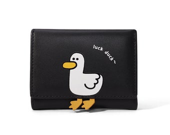 小物 P-LUX DUCK COIN WALLET BLACK P-LUX DUCK COIN WALLET BLACK