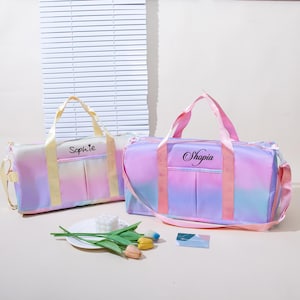 Personalisierte Reisetasche, Geschenke für sie, Yoga Seesack, Benutzerdefinierte Wochenendtasche, Reisetasche, ursprüngliche Sporttasche, Krankenhaustasche