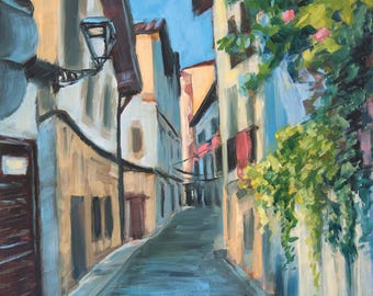 Pasai Donibane Giclee Fine Art Print