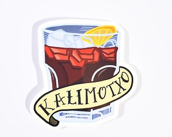 Kalimotxo Basque Vinyl Sticker