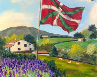 Euskal Herria (Basque Country) Basque Art Giclee Prints