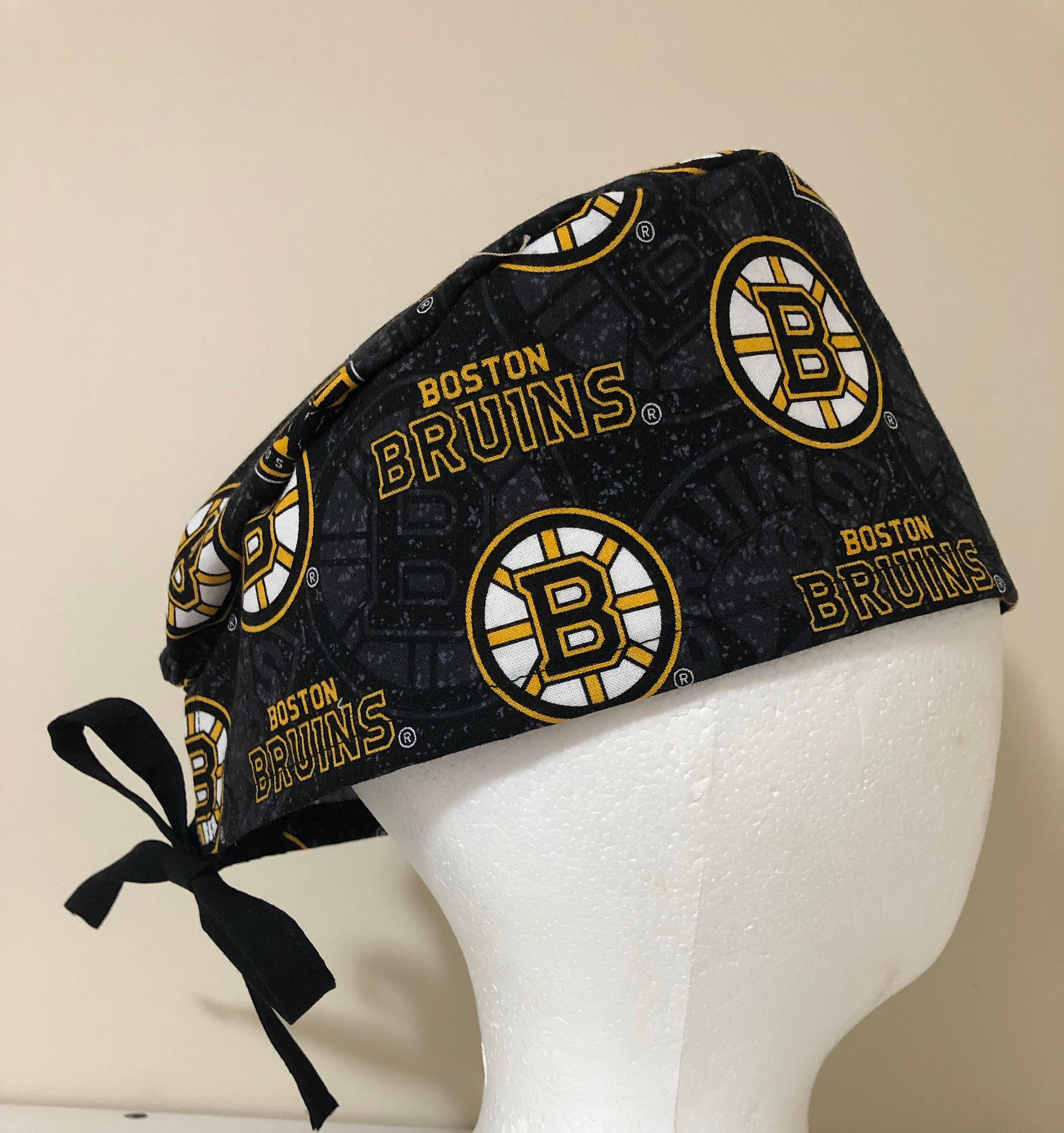 Boston Bruins Scrub Cap | Etsy