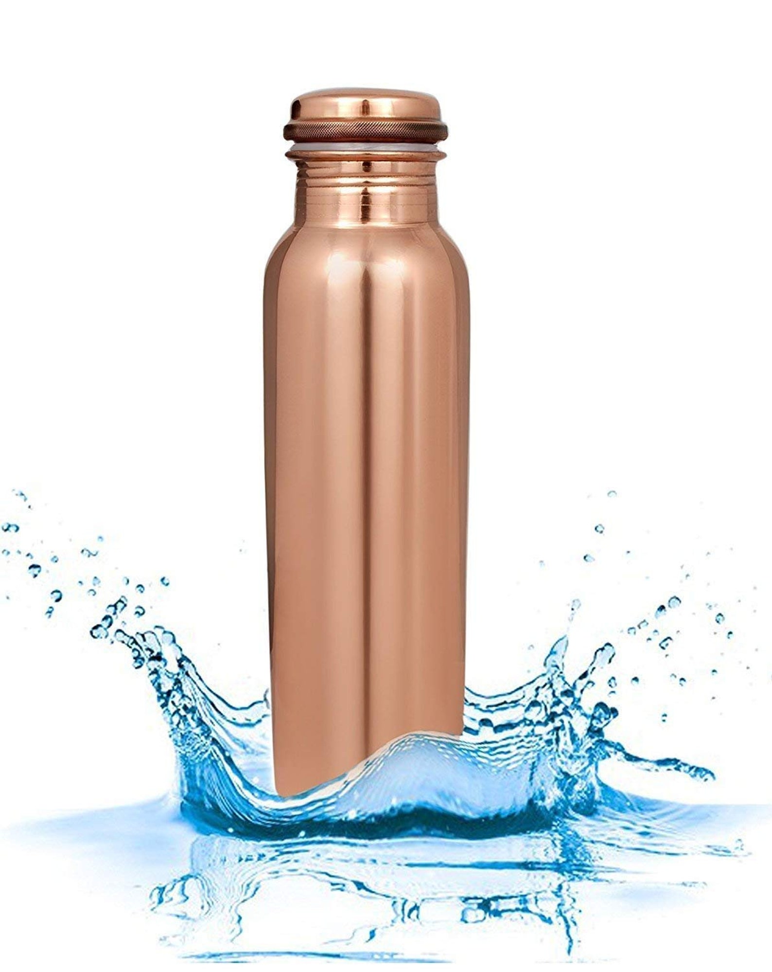 Drink & Barware 100 Pure Copper Plain Water Bottle 950 ML Etsy
