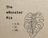 The MonsterMix Planting Medium, Soil For Aroids, Monstera, Variegated Monstera 2.5l, 5l or 10l Packs delivered FOR FREE )