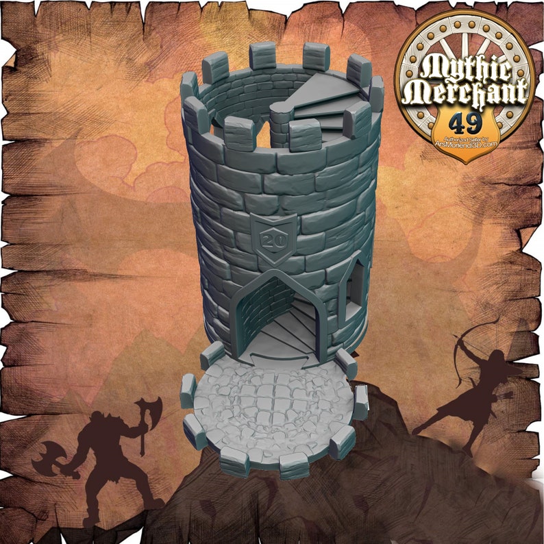 Dice Towers mythic Mugs Etsy