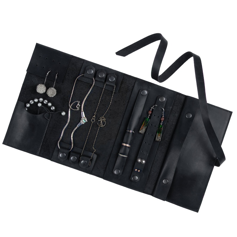 Personalized Jewelry Organizer. Leather Jewelry Organizer. Etsy