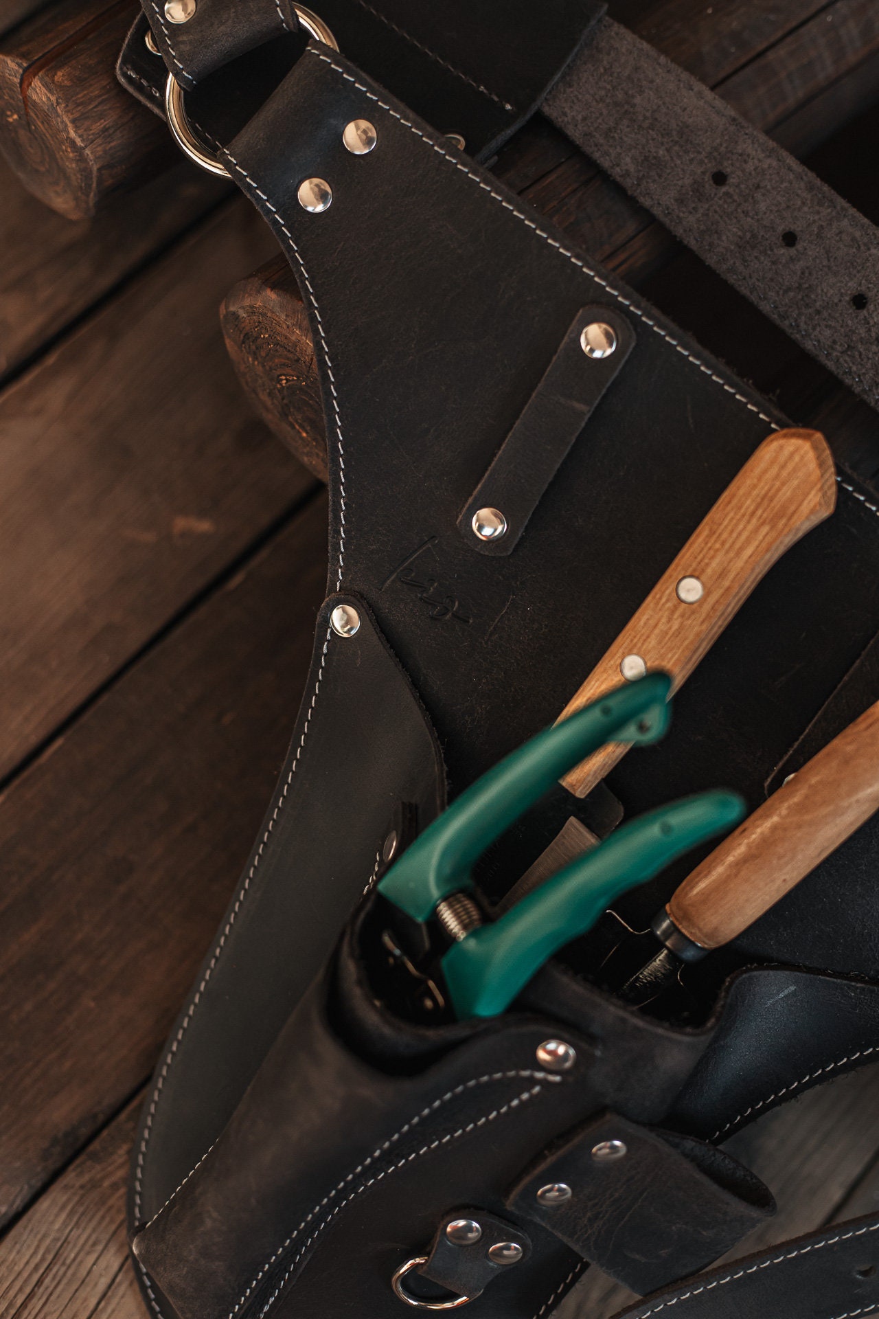 Leather garden Tool Belt. Personalized florist Tool Belt Leather, Gardening Belt, Florist Gift Tool Bag Belt, Farmer Tool Belt Pouch