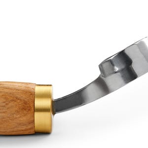 Cuchillo Scorp para tallar madera: herramienta con forma de gancho para tallar cuencos y cucharas