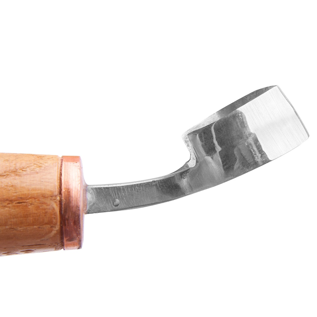 Wood Carving Scorp Knife. Round Carving Tool for Spoons, Bowls and Cups