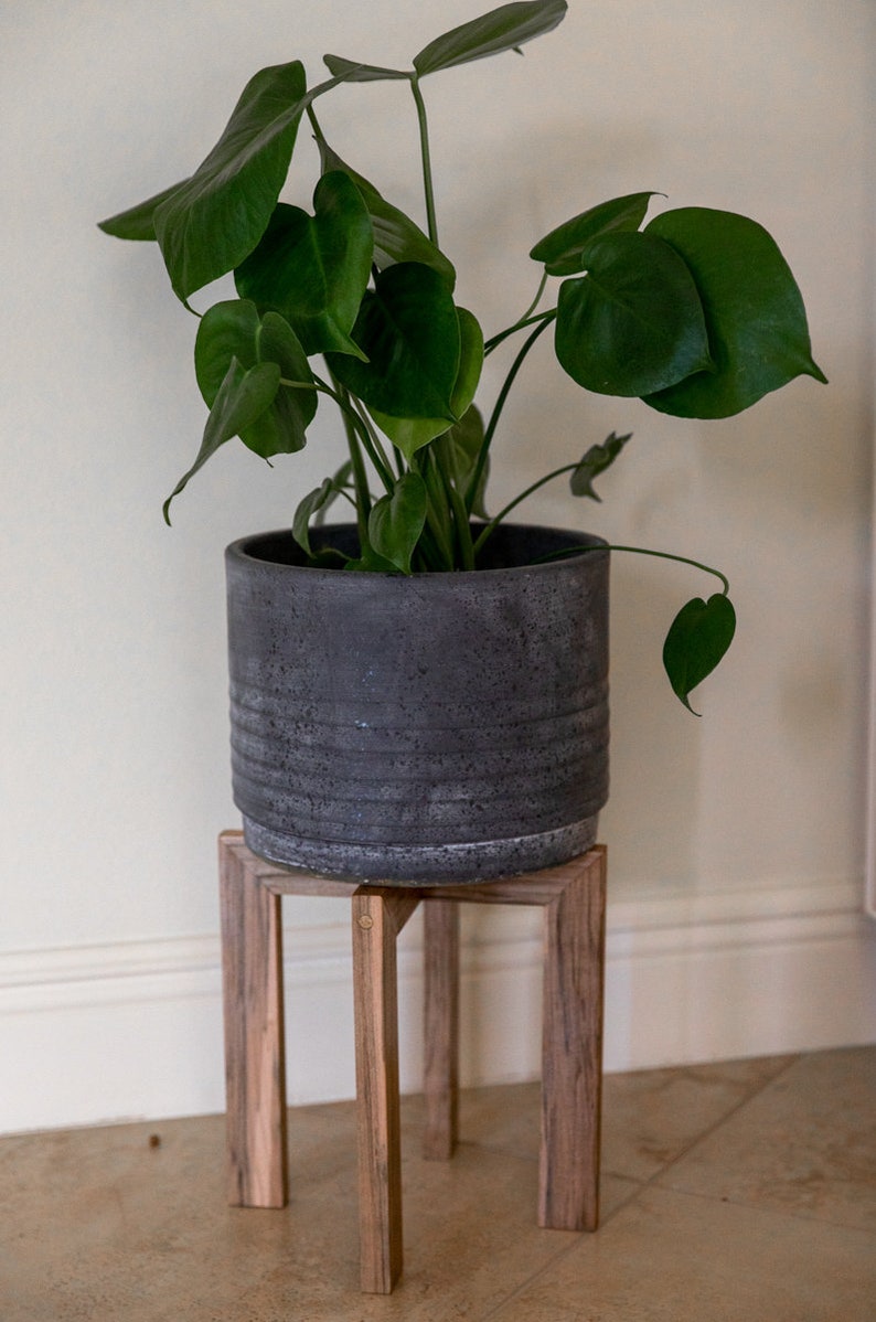 Wood Plant Stand. SET OF 2 7' and 10' Inch Stands - Etsy