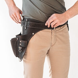 Personalisierter Leder Garten Florist Werkzeuggürtel: Farmer Werkzeugtasche