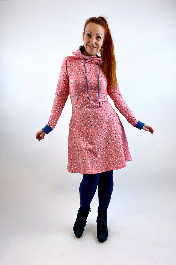 a line sweatshirt dress 