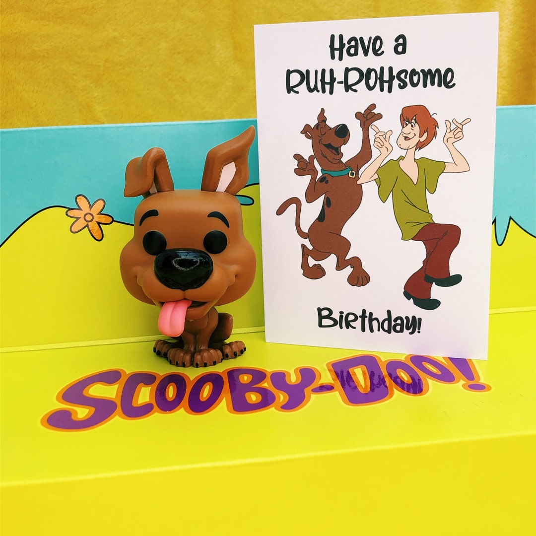 Personalised Scooby Doo Birthday Card Handmade Funny - Etsy