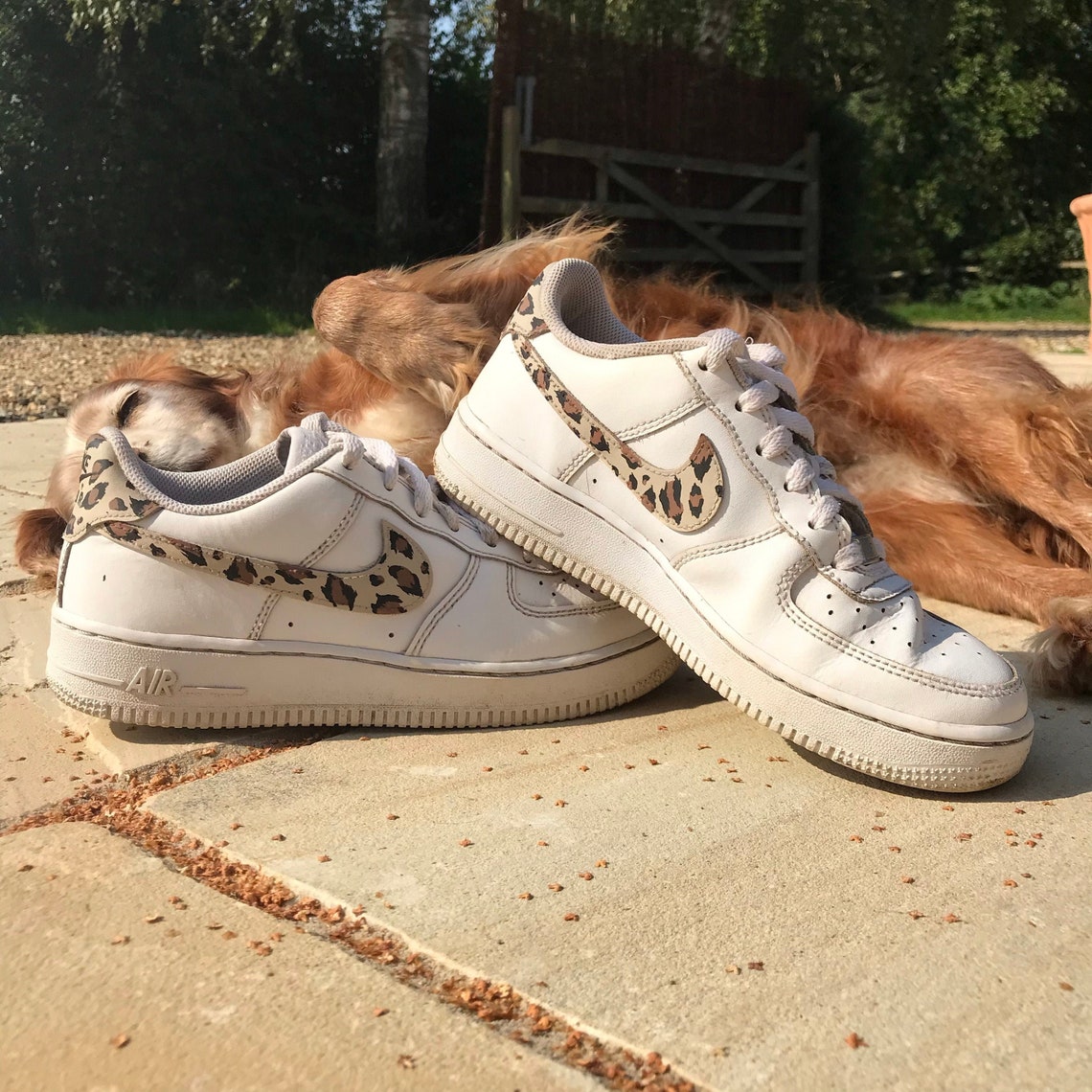 nike af1 shadow leopard