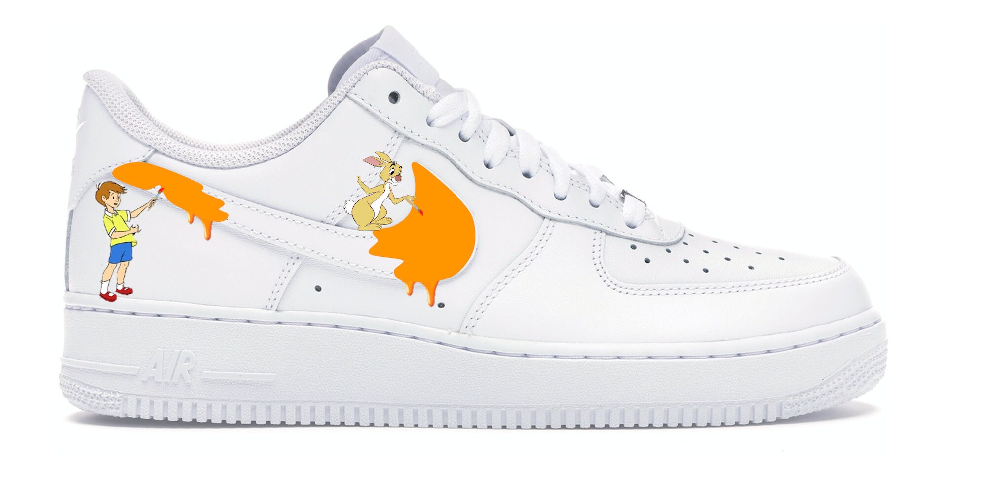 Winnie the Pooh Custom Nike Air Force 1 | Etsy