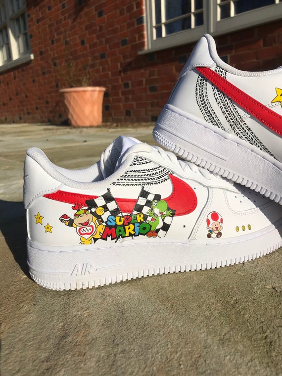 nike air force 1 super mario