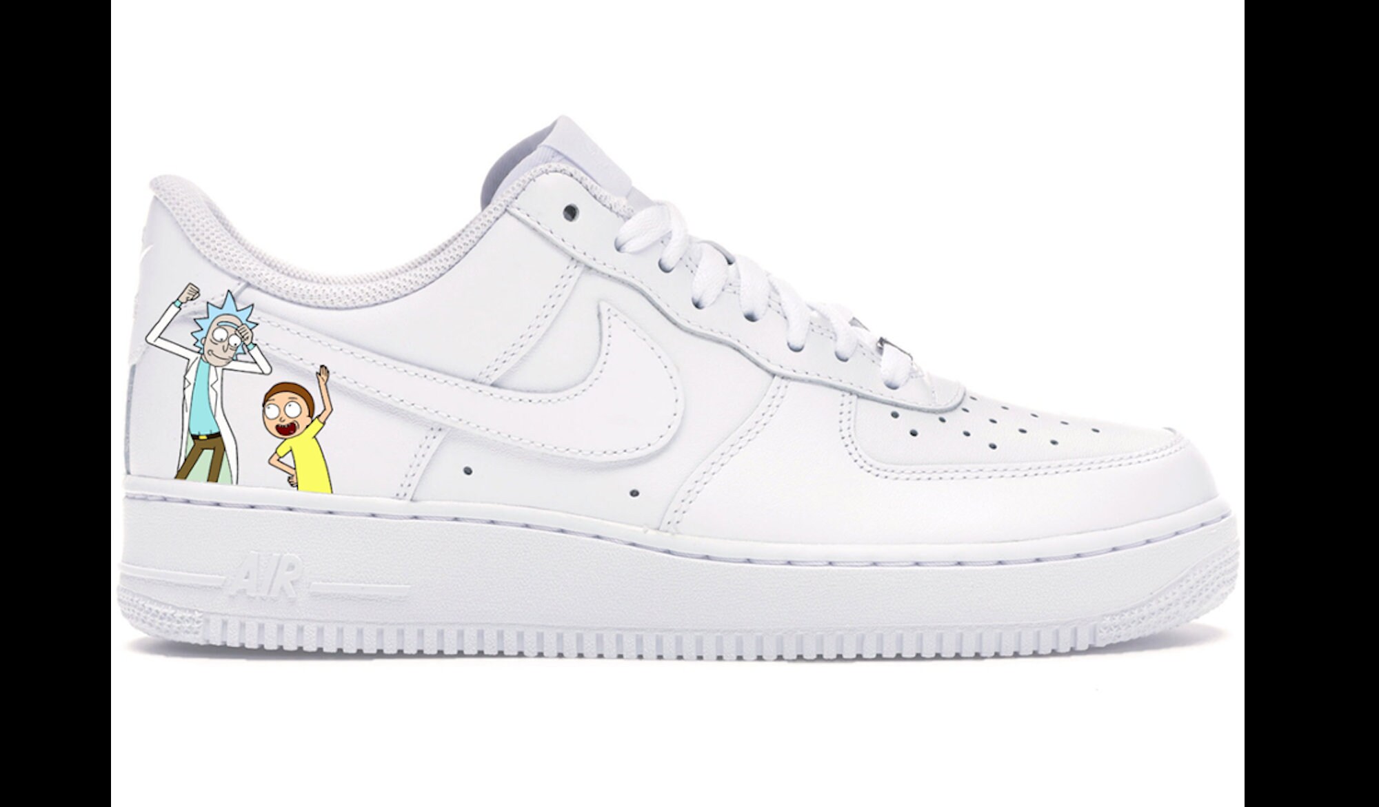 nike air force 1 custom rick and morty