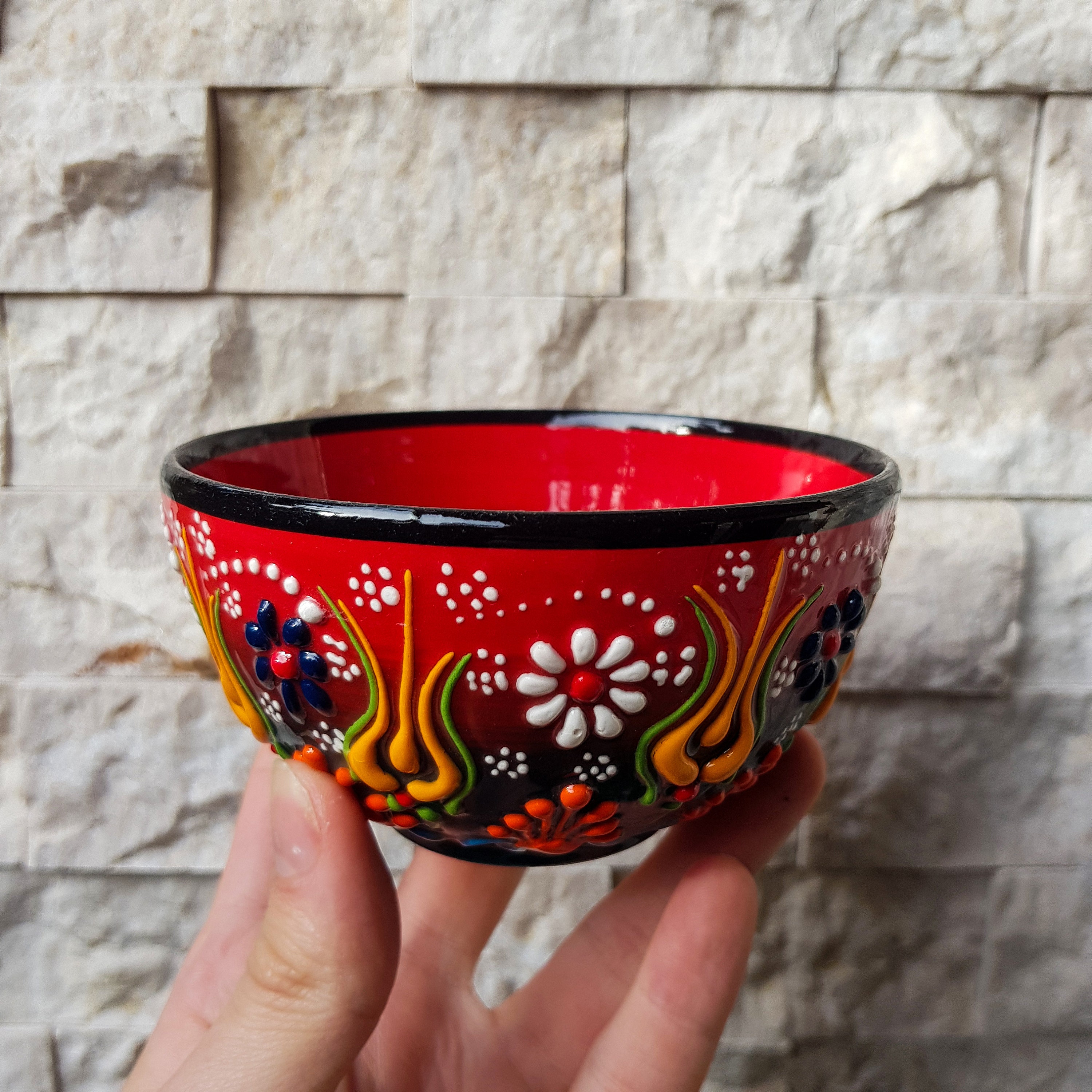 Ceramic Bowl Handmade Turkish Ceramic Bowl Set Ceramic Large Etsy Canada
