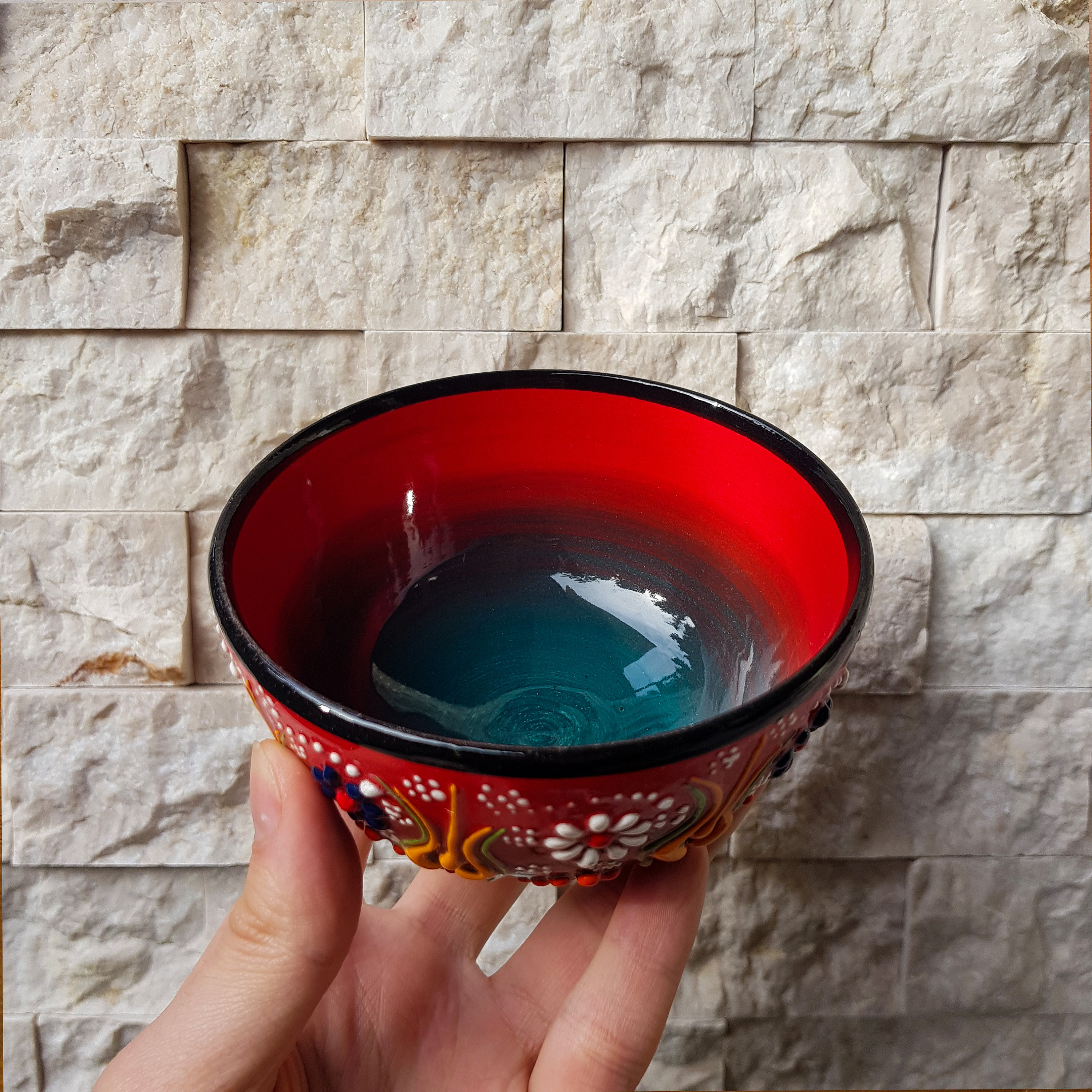 Ceramic Bowl Handmade Turkish Ceramic Bowl Set Ceramic Large Etsy Canada