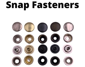 C.S. Osborne Premium Snap Fasteners- #20(1/2") - #24(5/8")- venduto come set da 4 pezzi