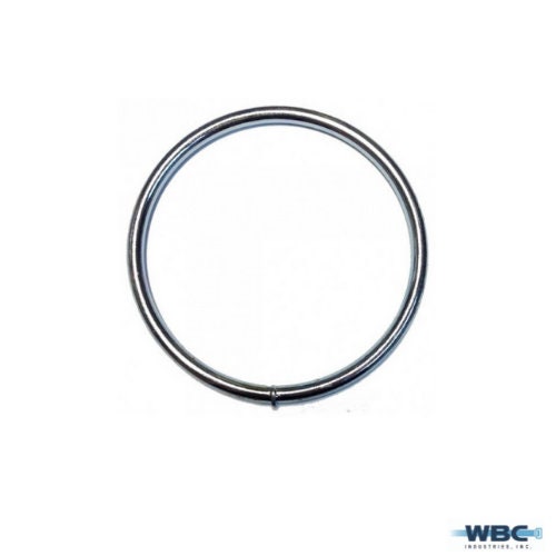 Heavy Duty Stainless Steel Metal O-Ring Welded Metal Round Rings for Camping Belt, Luggage Hardware Accessories (2, 8 x 100mm ID)