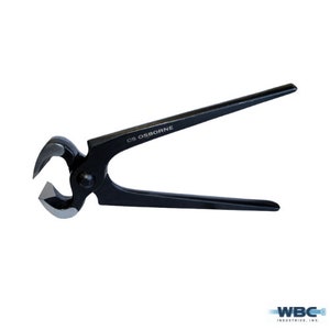 May include: Black metal pliers with a silver jaw and the text "CS OSBORNE" on the handle.