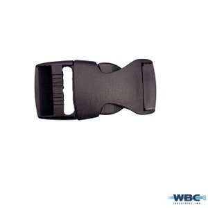 Contoured 1" SLIM Side Release Buckle