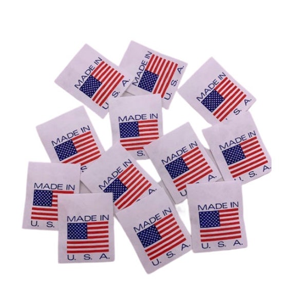 Made In The USA Tyvek Tag