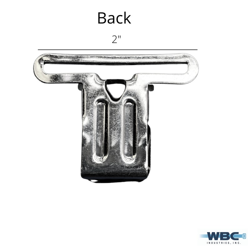 Sold in packs of 4 or Individual 2 Jumbo Industrial Suspender Clips