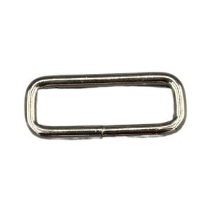 1-1 / 8 &quot;vernickelte Schlaufe, 4 / Pck.