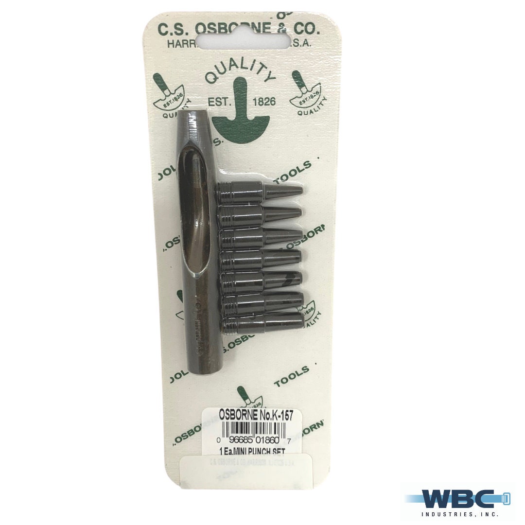 C.S. Osborne Mini Punch Set- K157