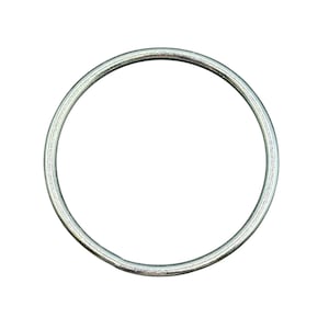 2.75" Welded O-Ring- #7 Gauge- Zinc Plated - Sold in packs of 4