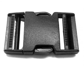 Dual Adjustable Plastic Side Release Buckles