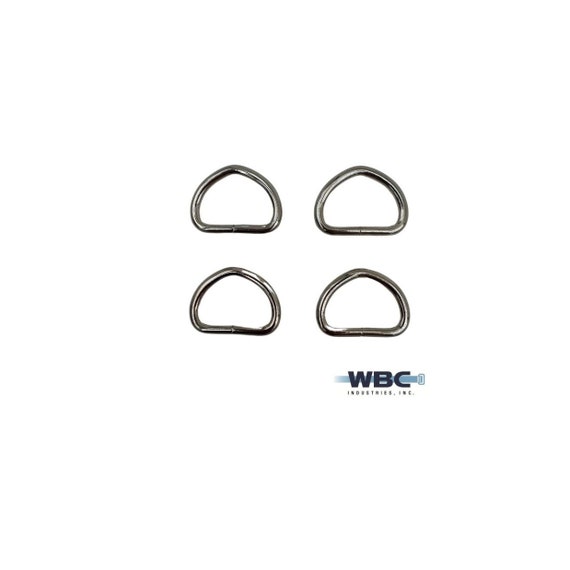 3/4" D-Ring # 10 Gauge Non-Welded, 4/pk.