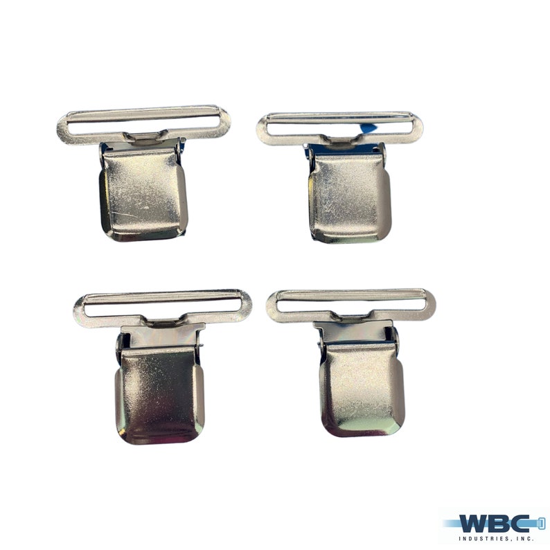 Sold in packs of 4 or Individual 2 Jumbo Industrial Suspender Clips