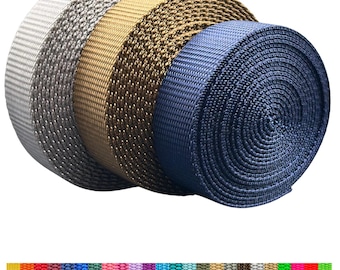 Heavy Nylon Webbing | 1" Wide | 20+ Colors Available!